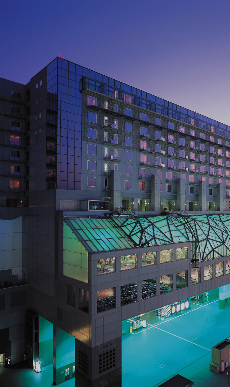 ホテルグランヴィア京都の外観とエントランス