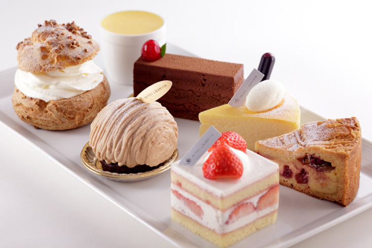 ホテルクオリティのスイーツ