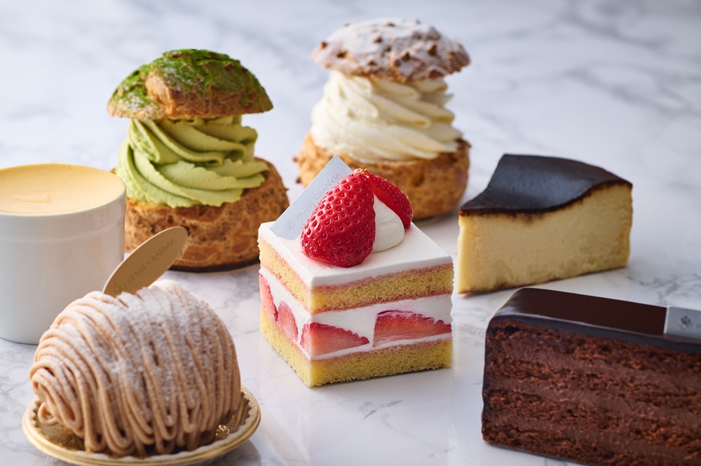 ホテルクオリティのスイーツ