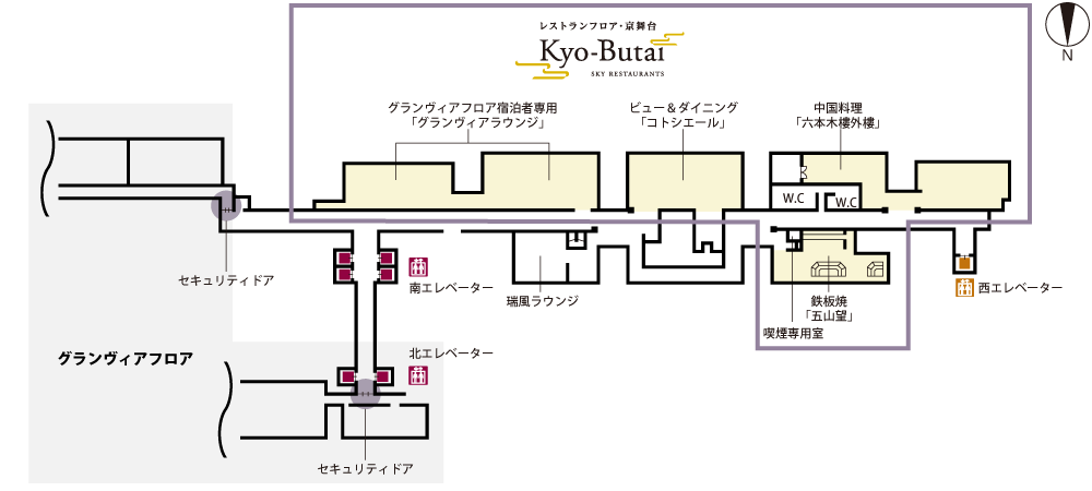 15Fフロアマップ