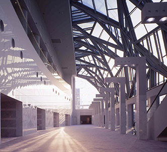 ホワイエ「クリスタルステージ」