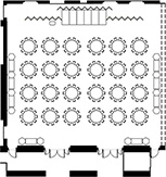 1/2室 間取り図