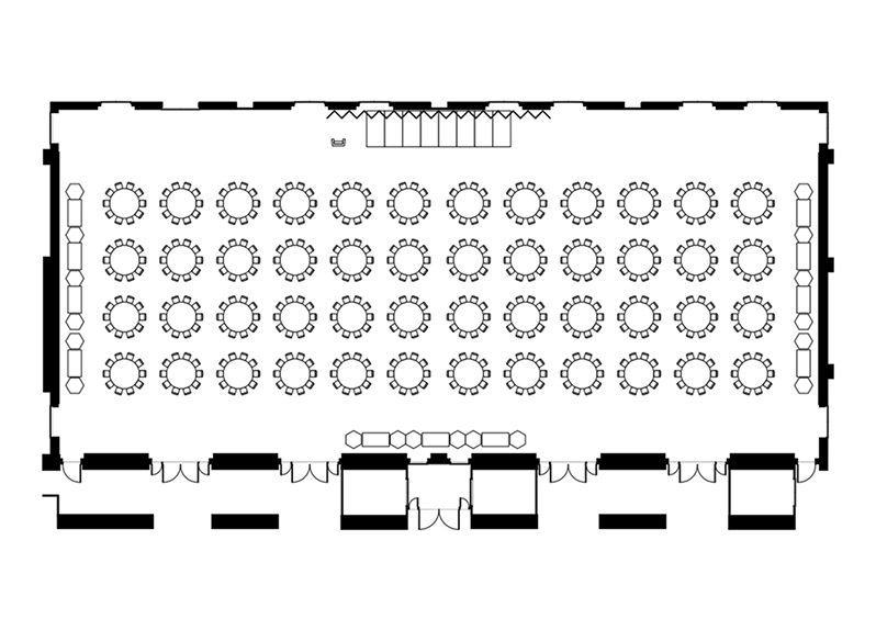 源氏の間 全室利用／正餐