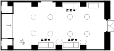 草子の間 間取り図