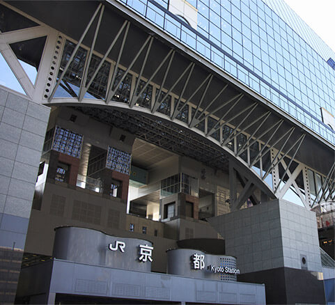 京都駅直結でアクセス抜群