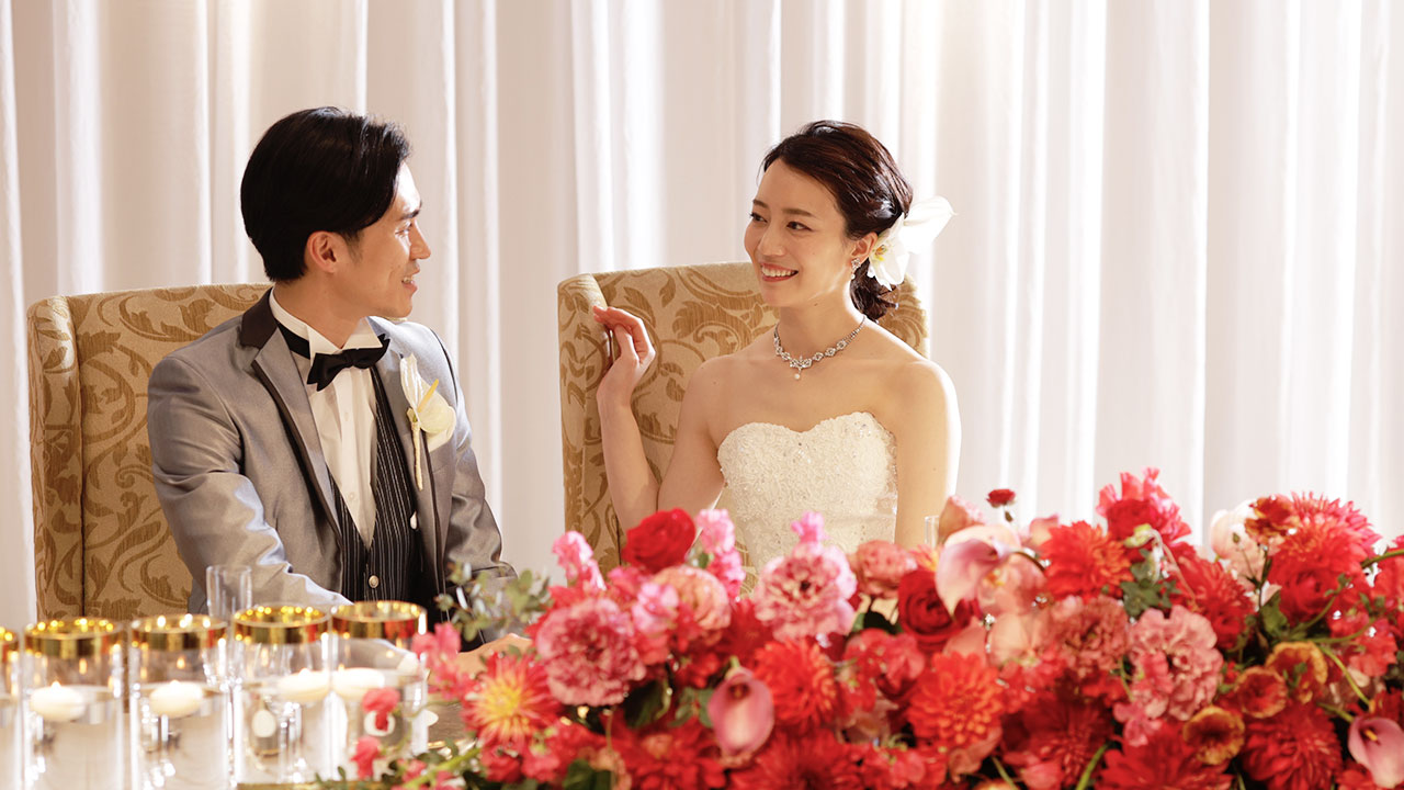 【ご婚礼紹介特典】ホテルからの素敵なプレゼント