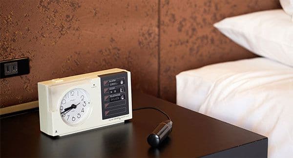 耳の不自由なお客様へ　アラーム